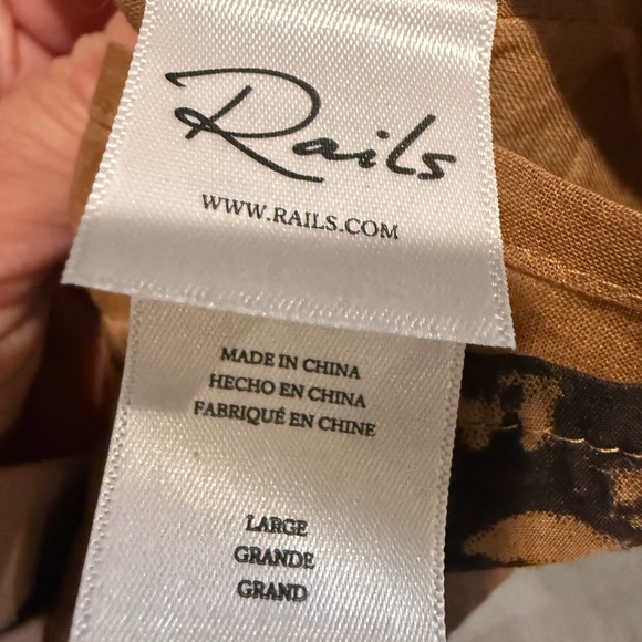 Rails Arabella Tigers Eye Dress, Size Large, EUC - Picture 7 of 8